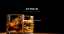 Desktop Screenshot of emporspirits.com